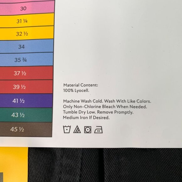 Members Mark Women's M Short Sleeve Tencel Lyocell Camp Shirt Black Size M - Picture 6 of 8